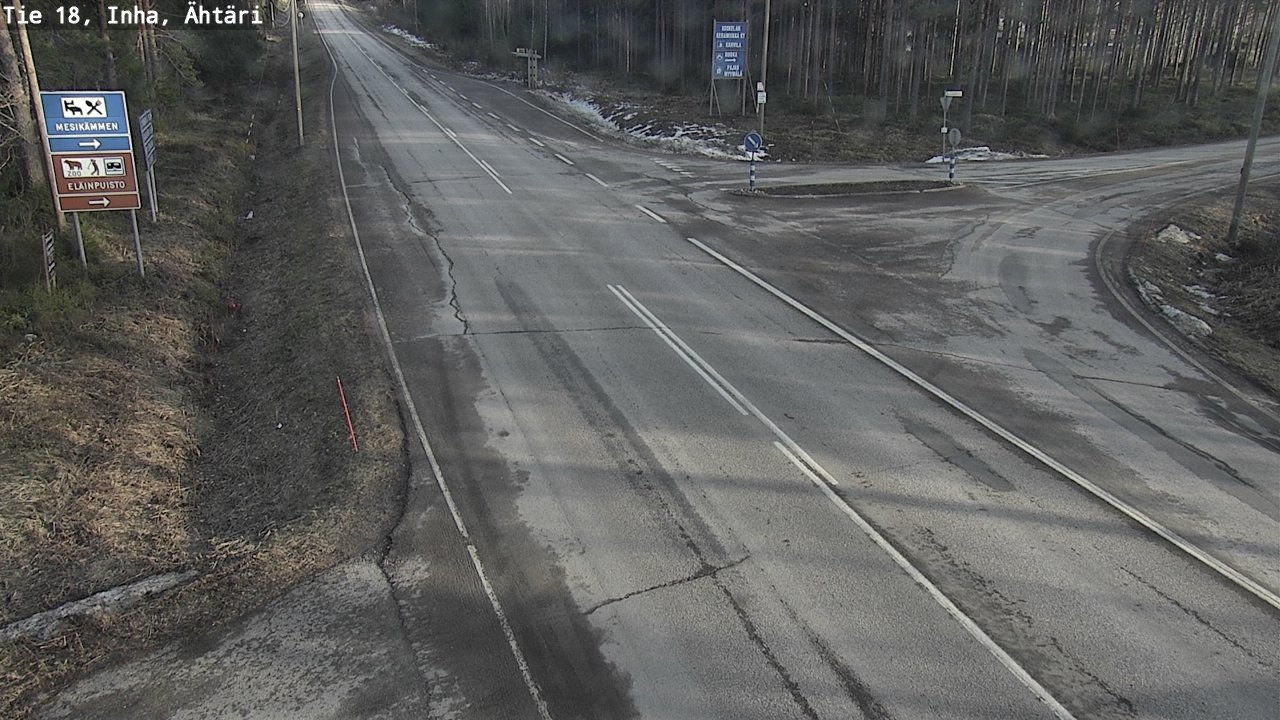 Weather Camera Image Väg 18 Etseri, Inha, Ähtäri, Etelä-Pohjanmaa