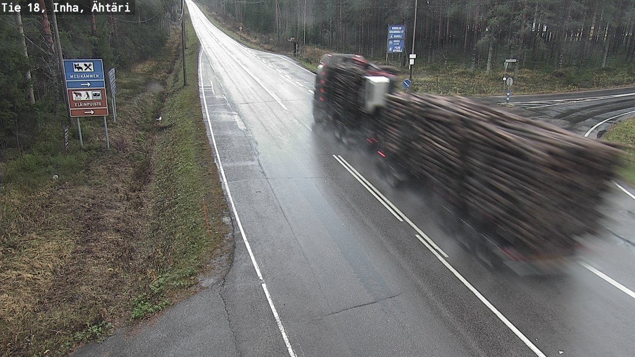 Weather Camera Image Road 18 ÄhtäriInha, Ähtäri, Etelä-Pohjanmaa