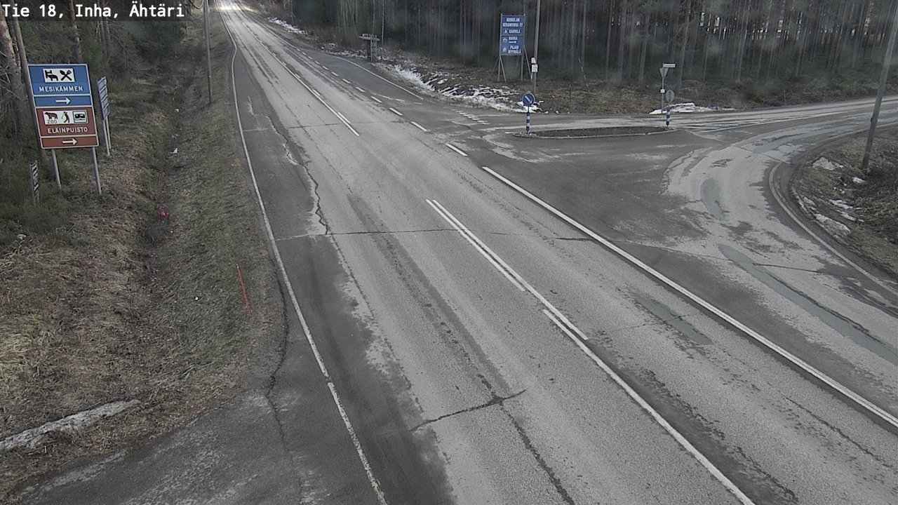 Weather Camera Image Road 18 ÄhtäriInha, Ähtäri, Etelä-Pohjanmaa