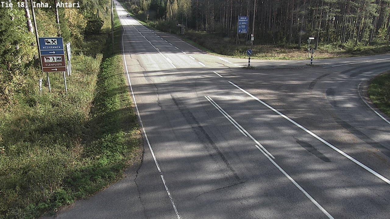 Weather Camera Image Road 18 ÄhtäriInha, Ähtäri, Etelä-Pohjanmaa