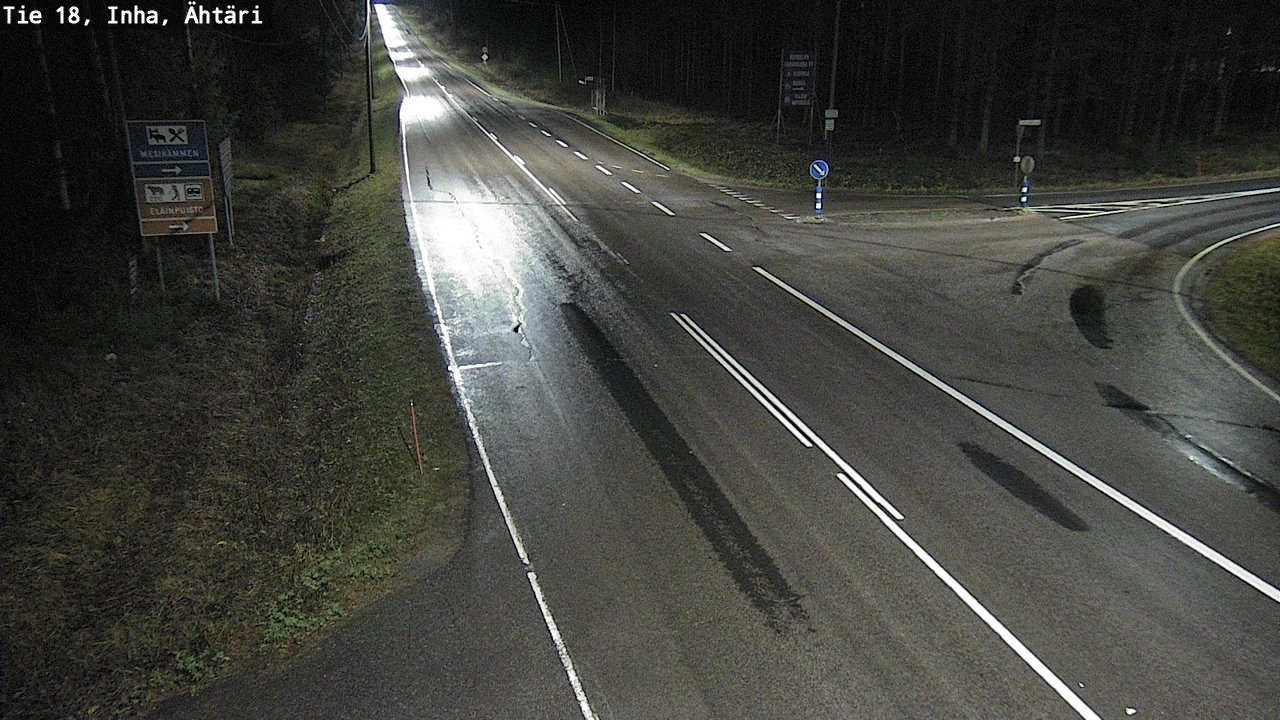 Weather Camera Image Road 18 ÄhtäriInha, Ähtäri, Etelä-Pohjanmaa