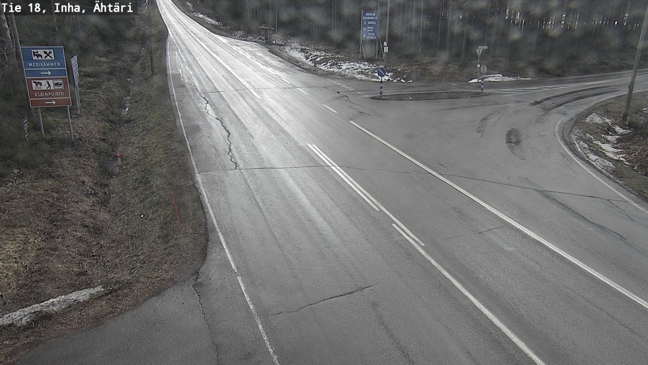 Weather Camera Image Road 18 ÄhtäriInha, Ähtäri, Etelä-Pohjanmaa