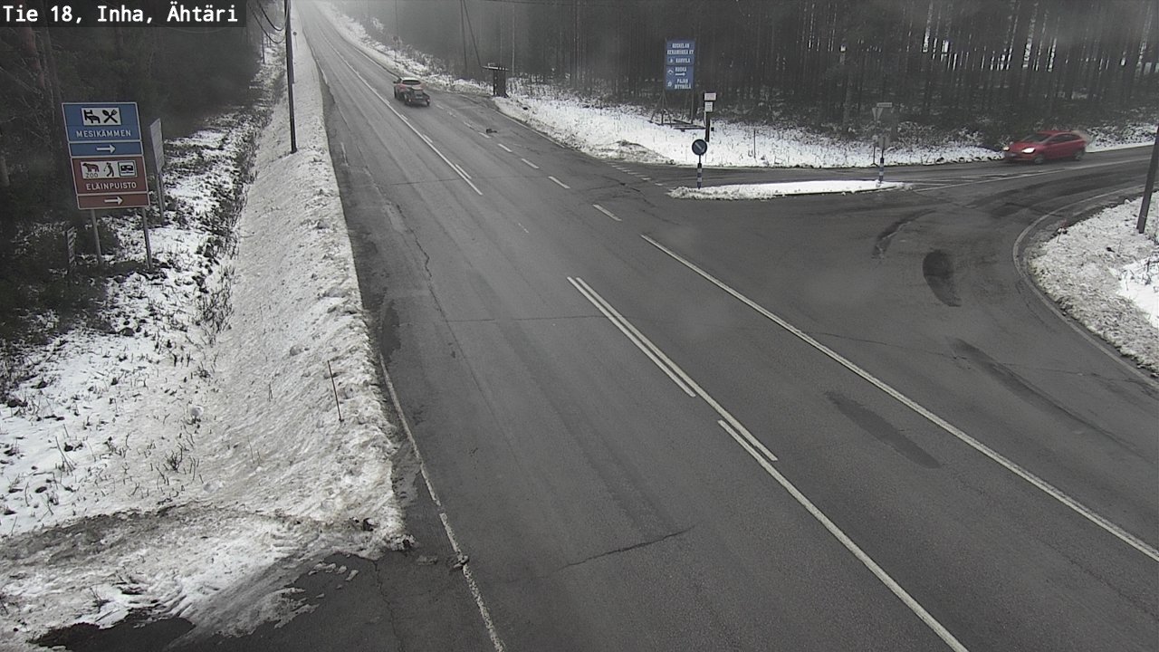 Weather Camera Image Road 18 ÄhtäriInha, Ähtäri, Etelä-Pohjanmaa
