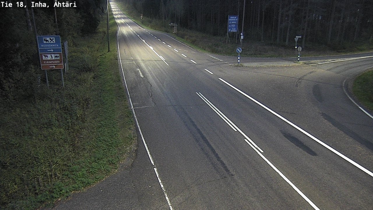 Weather Camera Image Väg 18 Etseri, Inha, Ähtäri, Etelä-Pohjanmaa