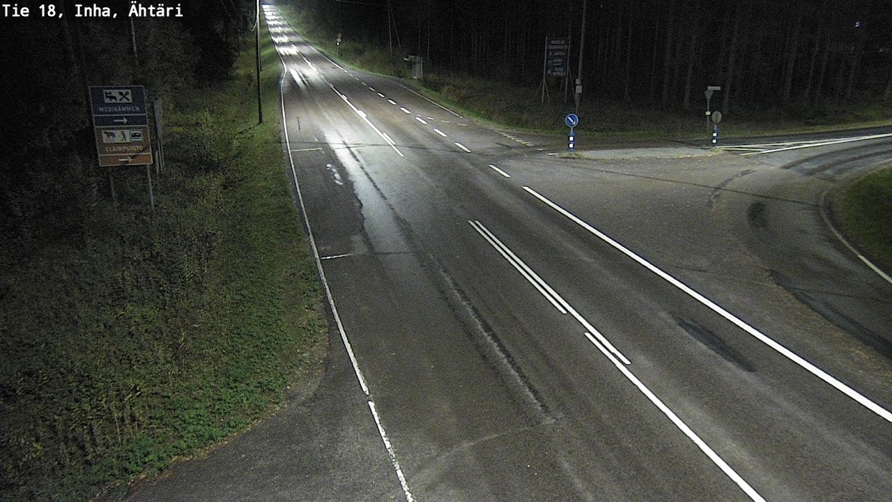 Weather Camera Image Väg 18 Etseri, Inha, Ähtäri, Etelä-Pohjanmaa