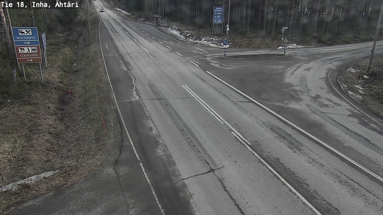 Weather Camera Image Road 18 ÄhtäriInha, Ähtäri, Etelä-Pohjanmaa