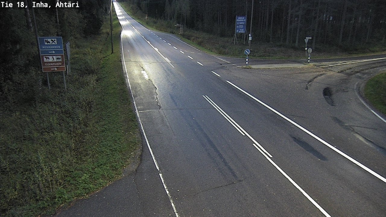 Weather Camera Image Väg 18 Etseri, Inha, Ähtäri, Etelä-Pohjanmaa