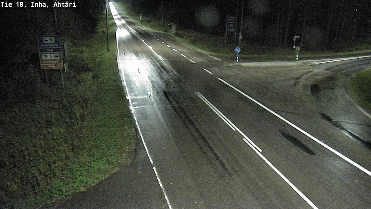 Weather Camera Image Väg 18 Etseri, Inha, Ähtäri, Etelä-Pohjanmaa
