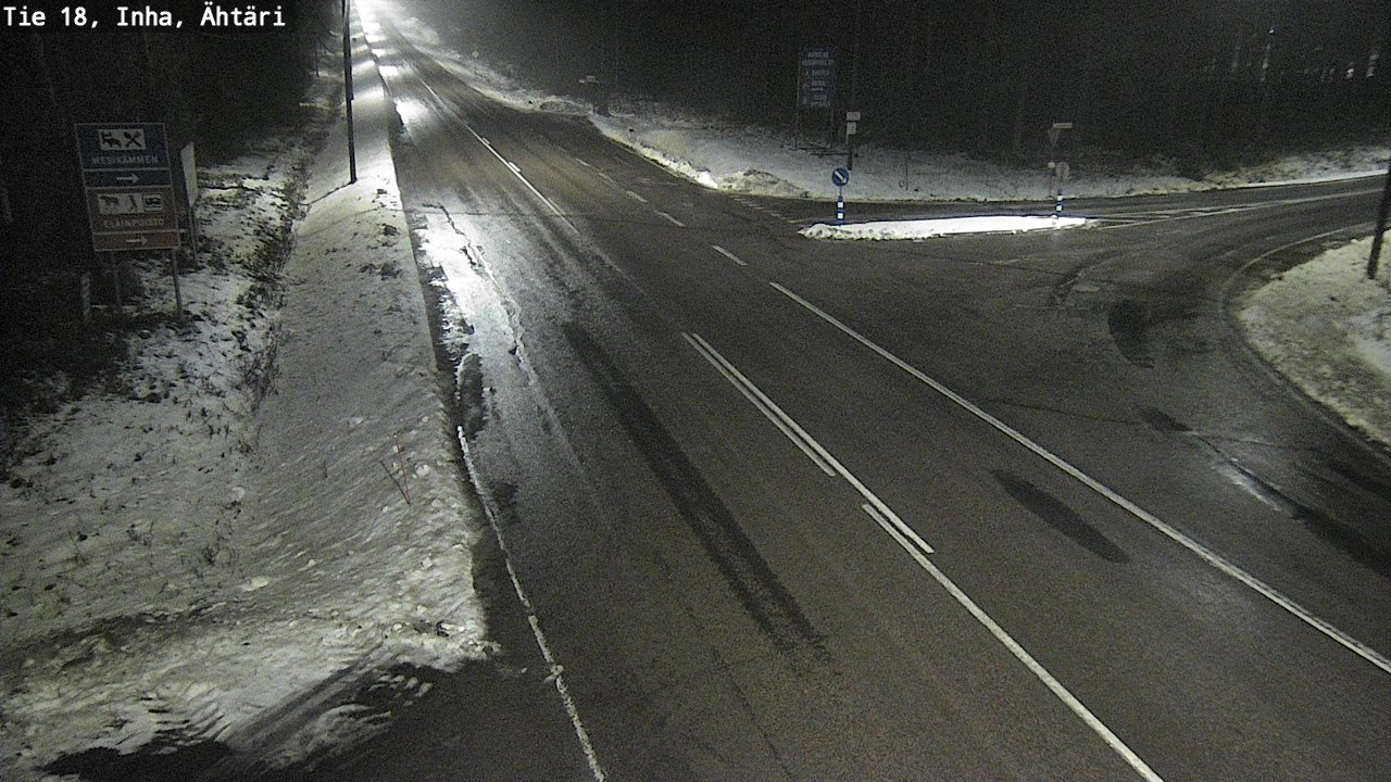 Weather Camera Image Road 18 ÄhtäriInha, Ähtäri, Etelä-Pohjanmaa