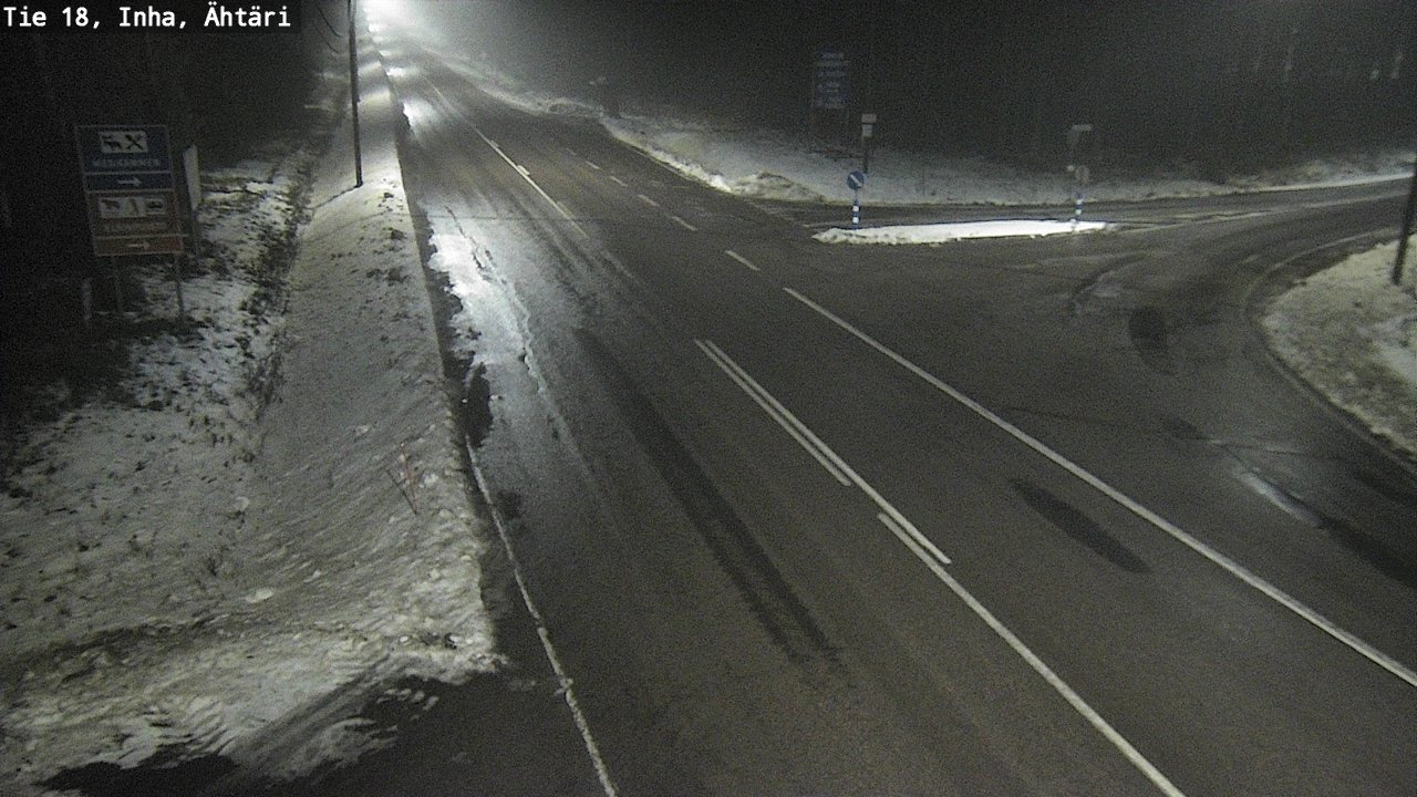 Weather Camera Image Road 18 ÄhtäriInha, Ähtäri, Etelä-Pohjanmaa