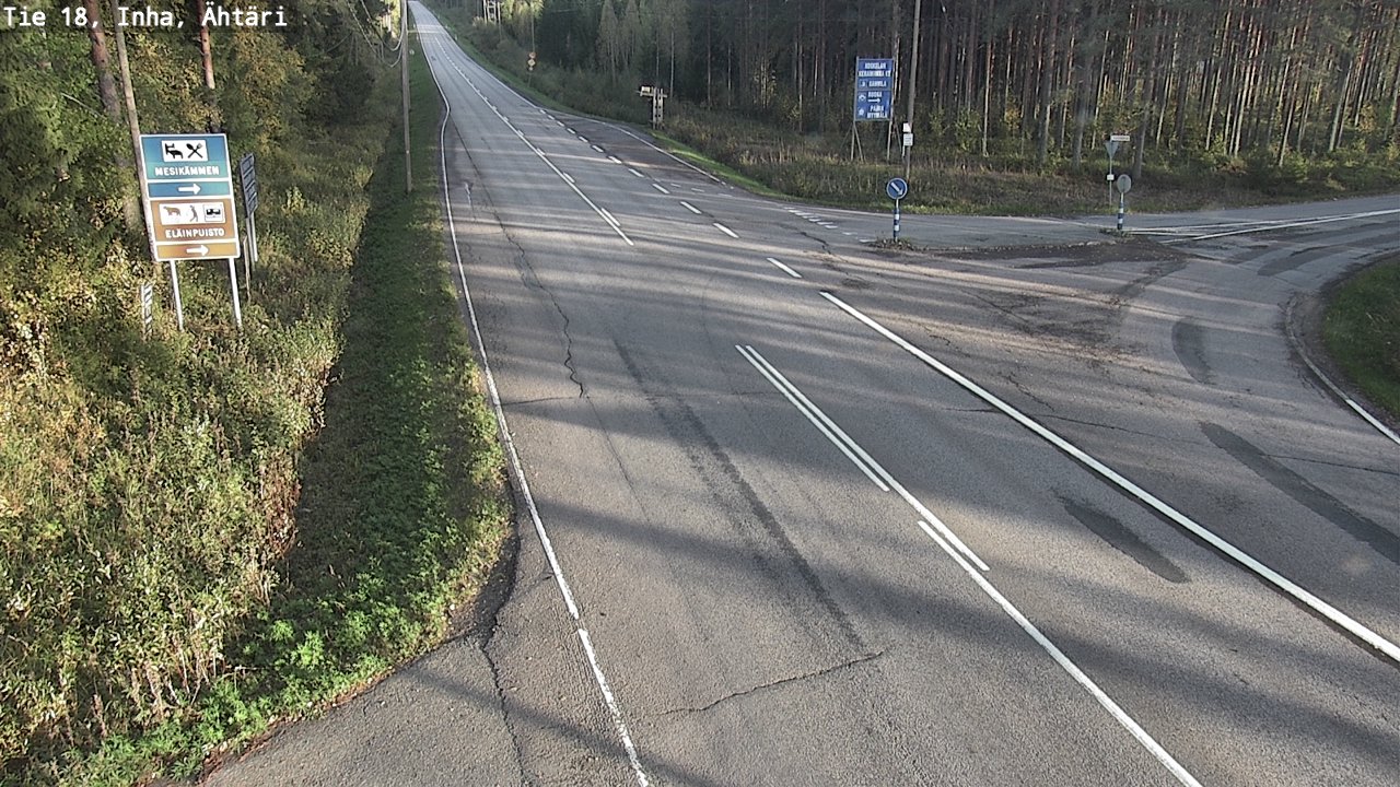 Weather Camera Image Väg 18 Etseri, Inha, Ähtäri, Etelä-Pohjanmaa