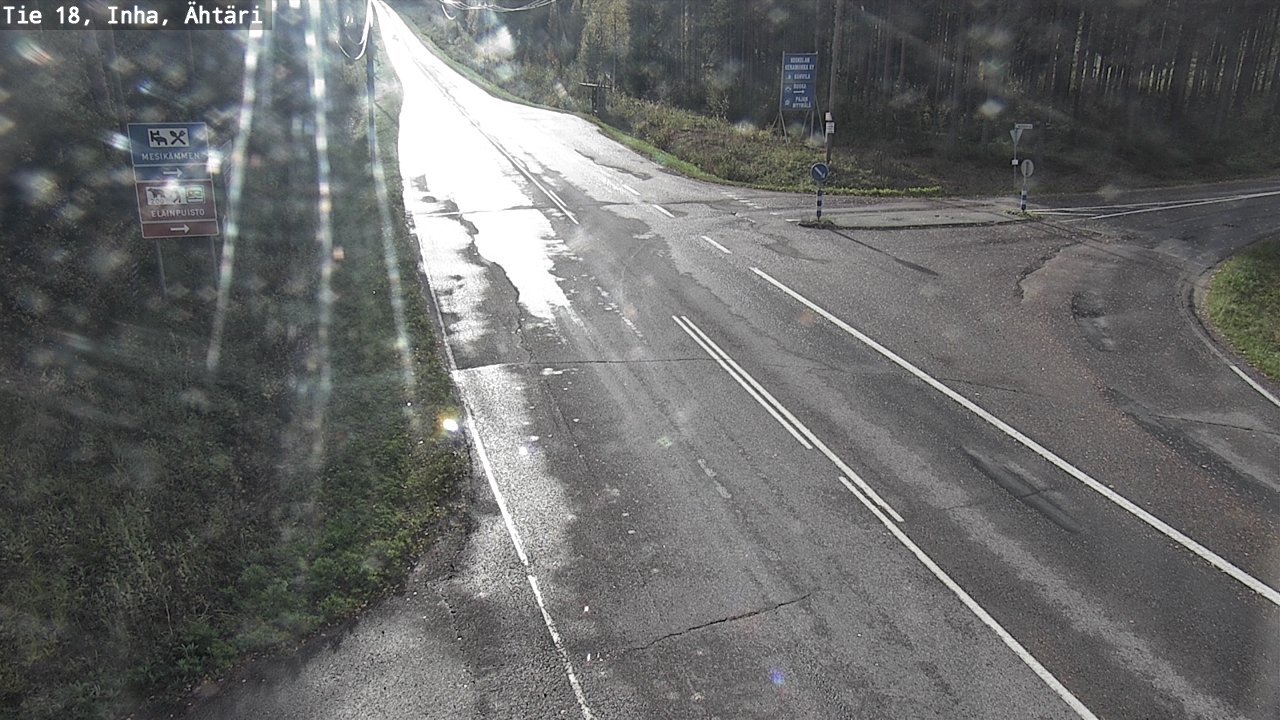Weather Camera Image Väg 18 Etseri, Inha, Ähtäri, Etelä-Pohjanmaa