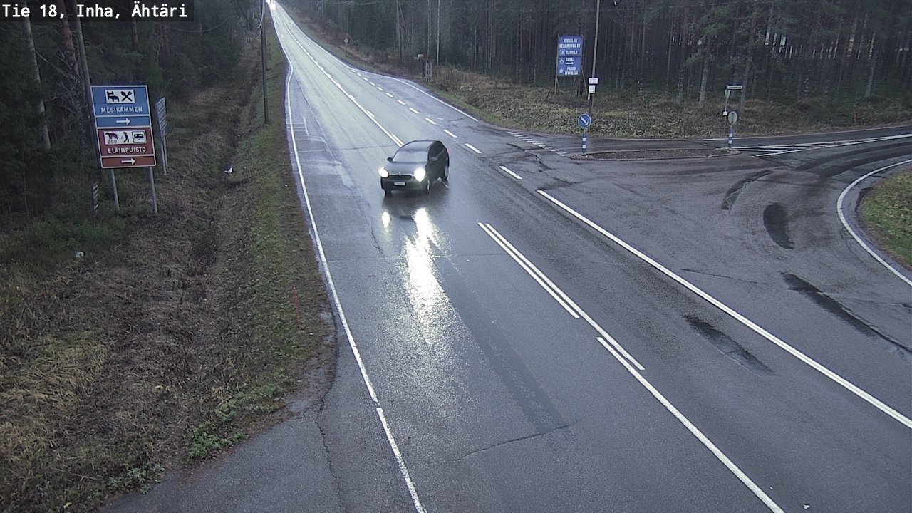 Weather Camera Image Road 18 ÄhtäriInha, Ähtäri, Etelä-Pohjanmaa