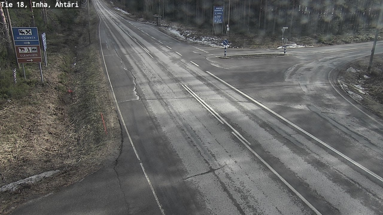 Weather Camera Image Road 18 ÄhtäriInha, Ähtäri, Etelä-Pohjanmaa
