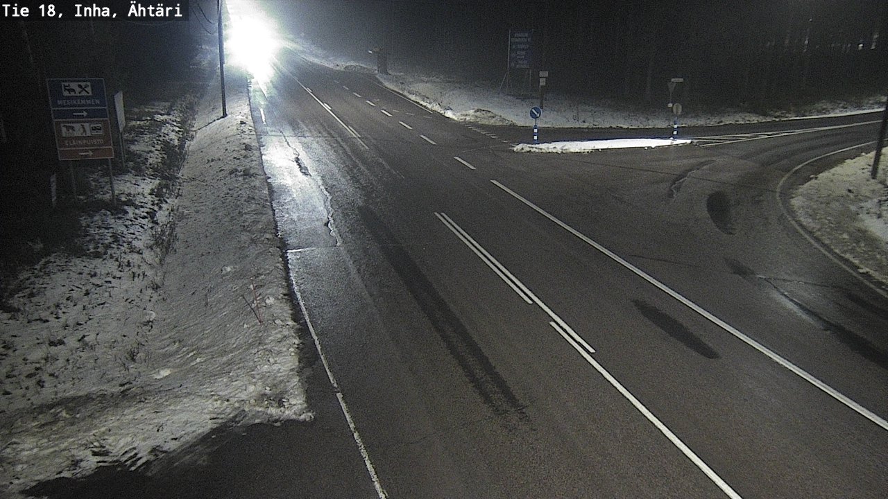 Weather Camera Image Road 18 ÄhtäriInha, Ähtäri, Etelä-Pohjanmaa
