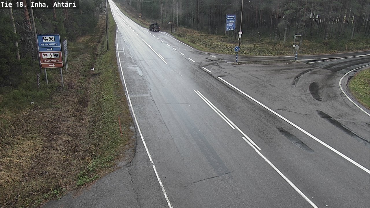 Weather Camera Image Road 18 ÄhtäriInha, Ähtäri, Etelä-Pohjanmaa