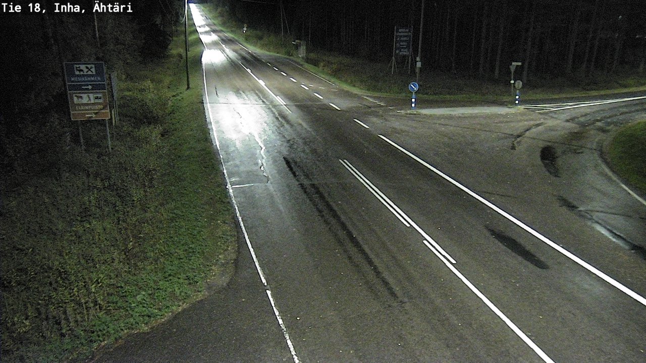 Weather Camera Image Väg 18 Etseri, Inha, Ähtäri, Etelä-Pohjanmaa
