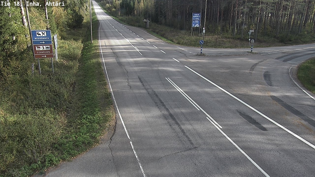 Weather Camera Image Road 18 ÄhtäriInha, Ähtäri, Etelä-Pohjanmaa