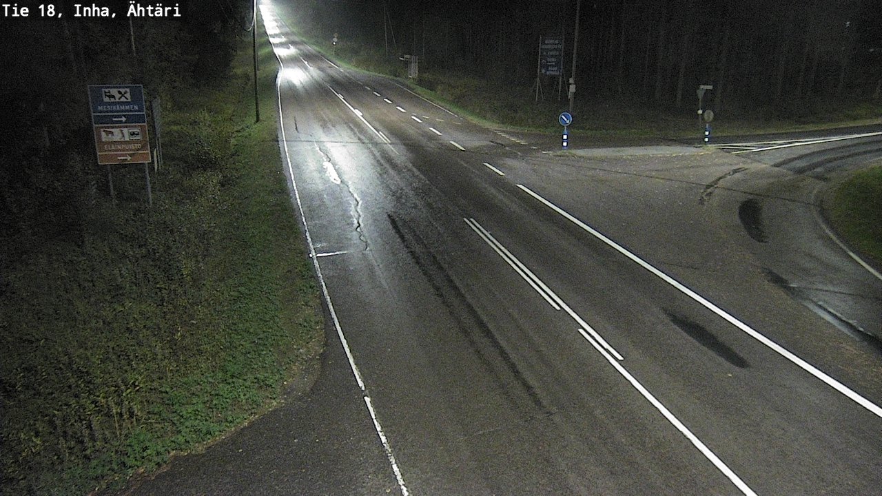 Weather Camera Image Väg 18 Etseri, Inha, Ähtäri, Etelä-Pohjanmaa