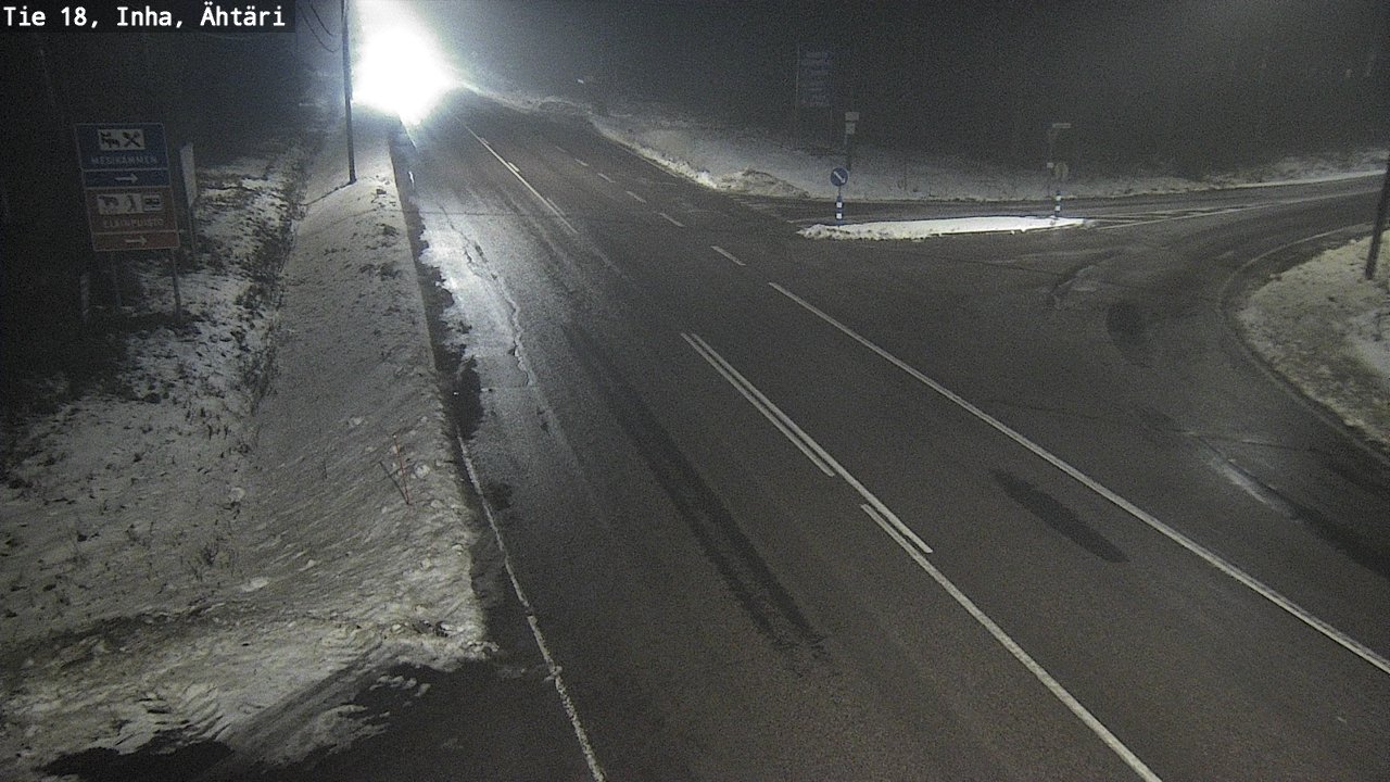 Weather Camera Image Road 18 ÄhtäriInha, Ähtäri, Etelä-Pohjanmaa