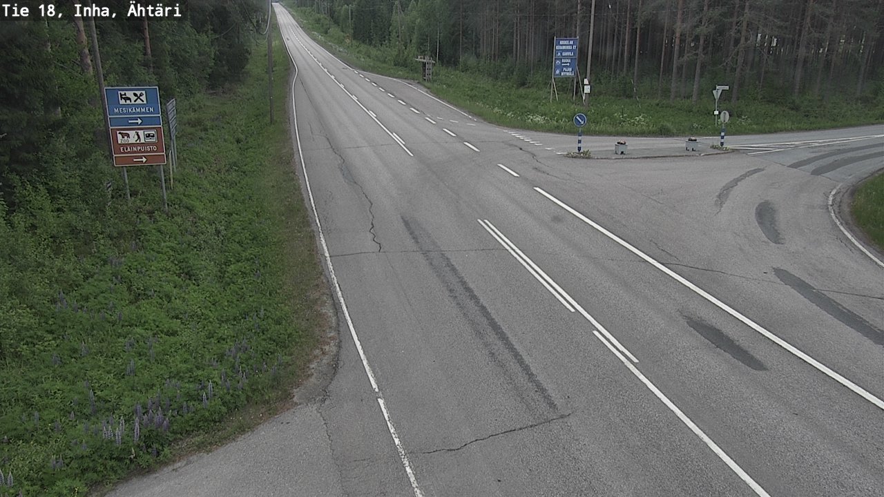 Kelikamerat Kuva Tie 18 Ähtäri, Inha, Ähtäri, Etelä-Pohjanmaa