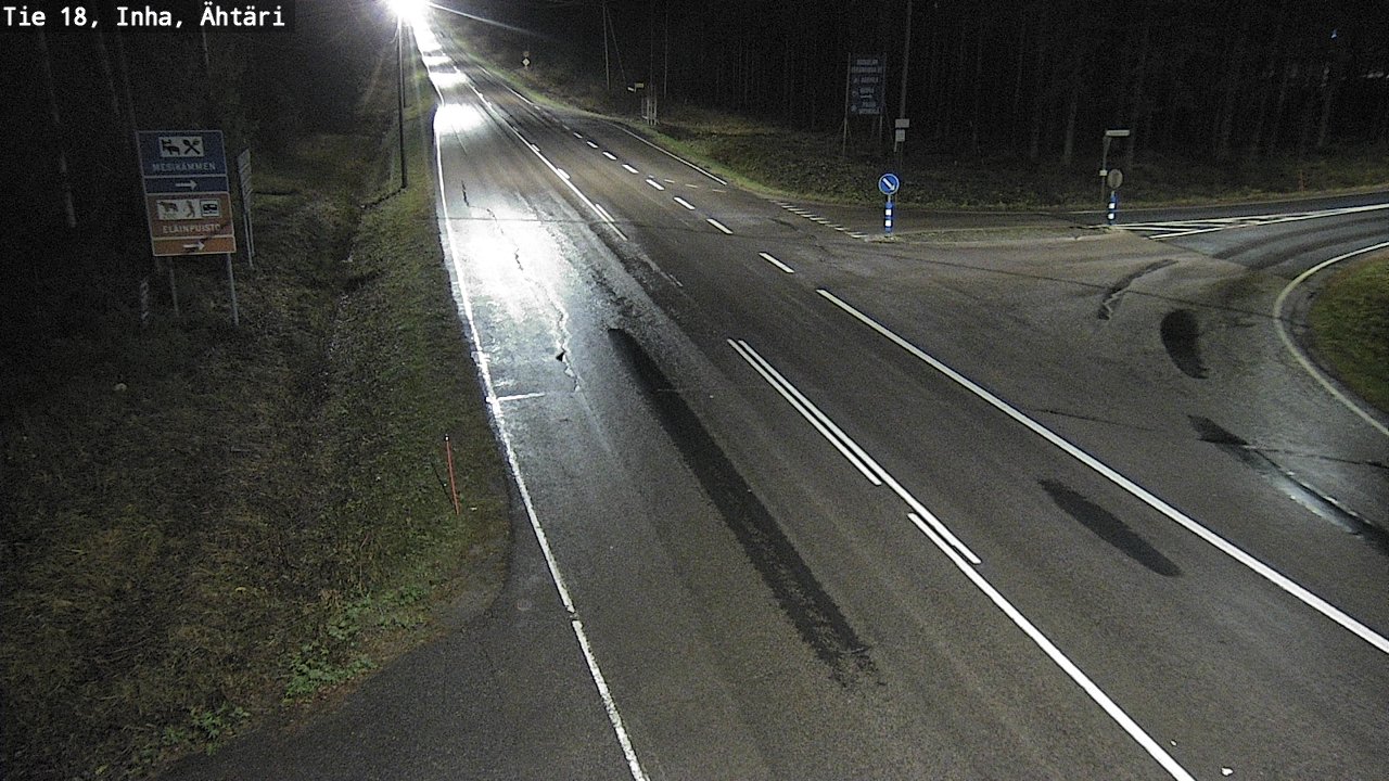 Weather Camera Image Road 18 ÄhtäriInha, Ähtäri, Etelä-Pohjanmaa