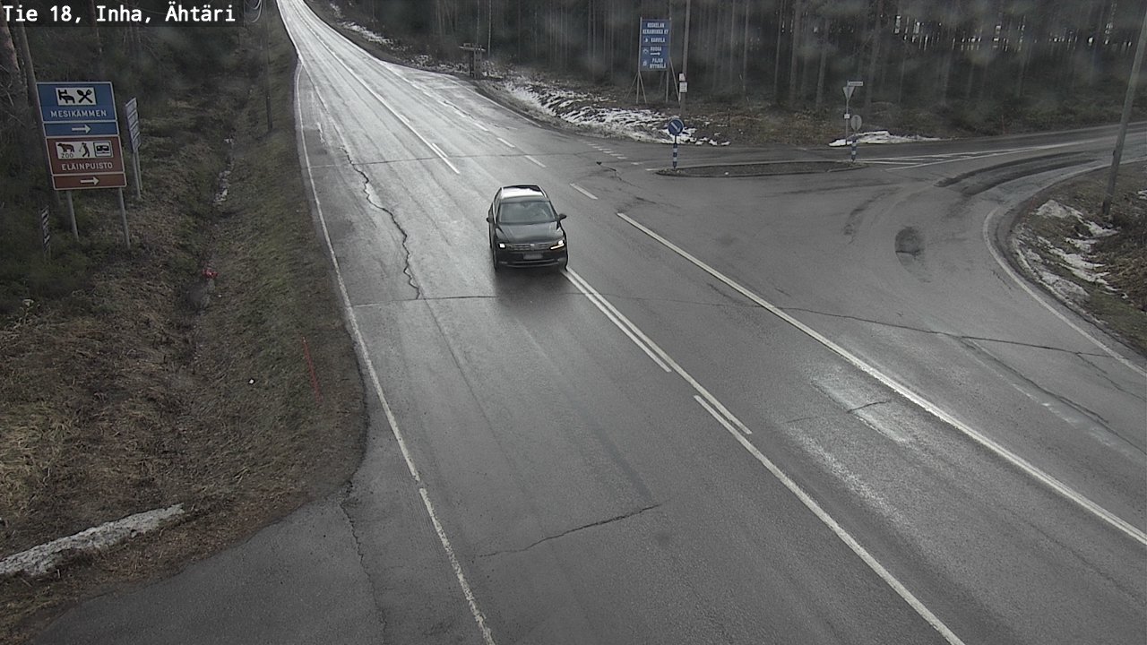 Weather Camera Image Road 18 ÄhtäriInha, Ähtäri, Etelä-Pohjanmaa