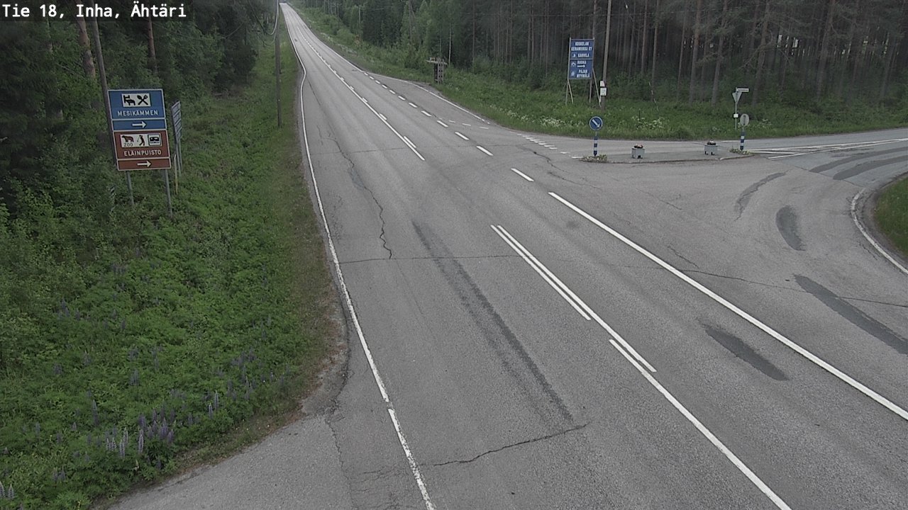 Kelikamerat Kuva Tie 18 Ähtäri, Inha, Ähtäri, Etelä-Pohjanmaa