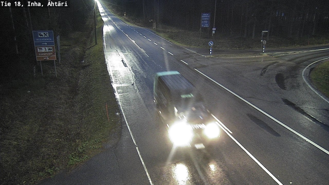 Weather Camera Image Road 18 ÄhtäriInha, Ähtäri, Etelä-Pohjanmaa
