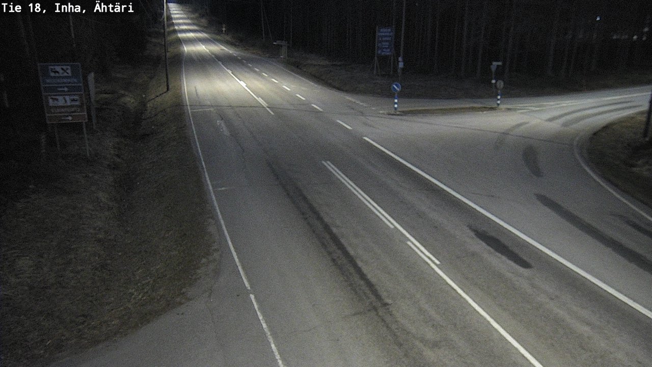Weather Camera Image Road 18 ÄhtäriInha, Ähtäri, Etelä-Pohjanmaa