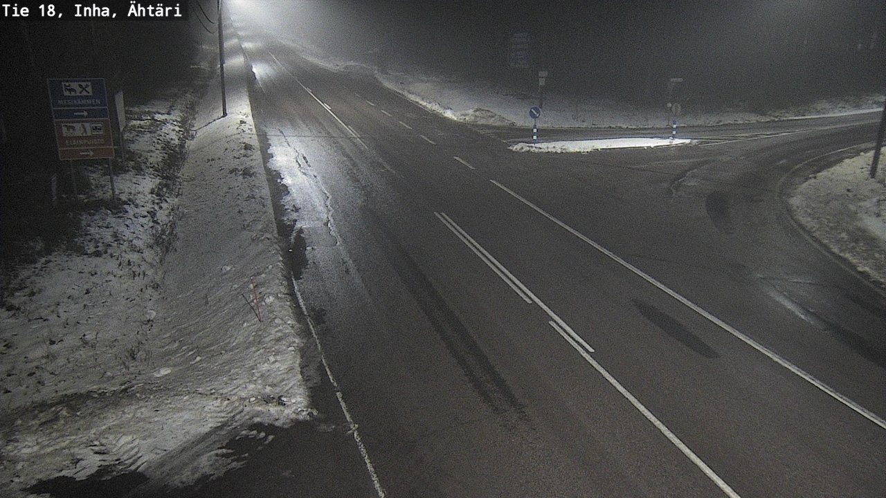 Weather Camera Image Road 18 ÄhtäriInha, Ähtäri, Etelä-Pohjanmaa