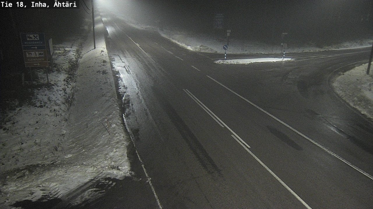 Weather Camera Image Road 18 ÄhtäriInha, Ähtäri, Etelä-Pohjanmaa