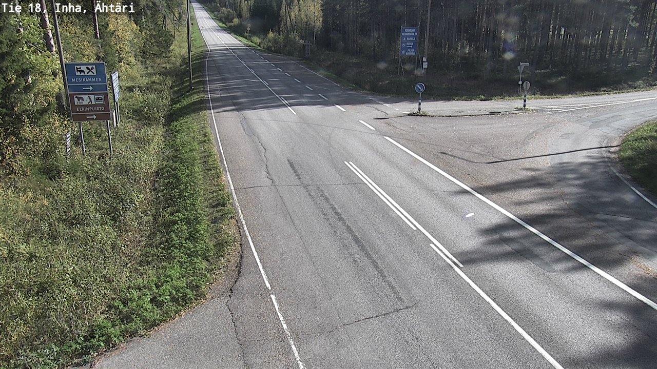 Weather Camera Image Road 18 ÄhtäriInha, Ähtäri, Etelä-Pohjanmaa