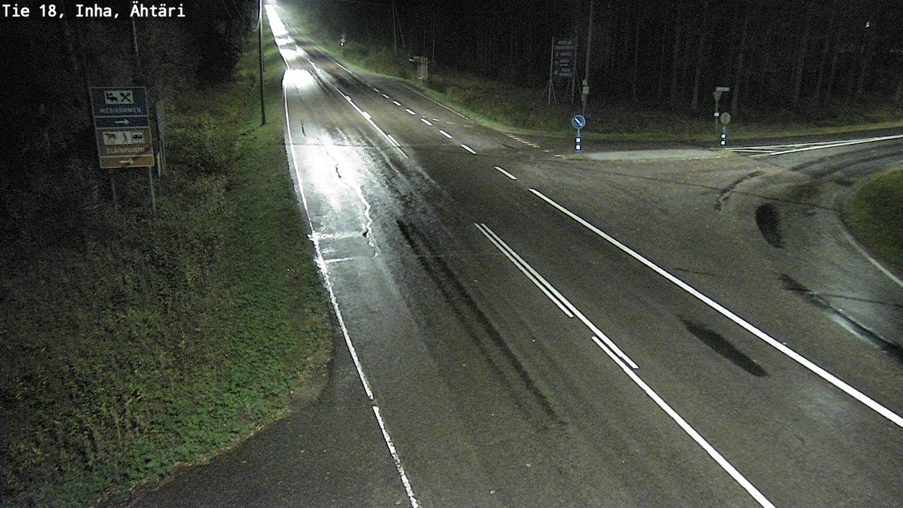 Weather Camera Image Väg 18 Etseri, Inha, Ähtäri, Etelä-Pohjanmaa