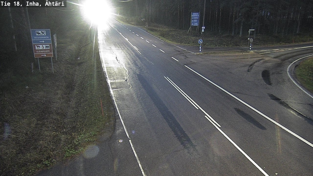 Weather Camera Image Road 18 ÄhtäriInha, Ähtäri, Etelä-Pohjanmaa