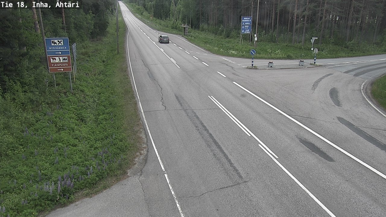 Kelikamerat Kuva Tie 18 Ähtäri, Inha, Ähtäri, Etelä-Pohjanmaa