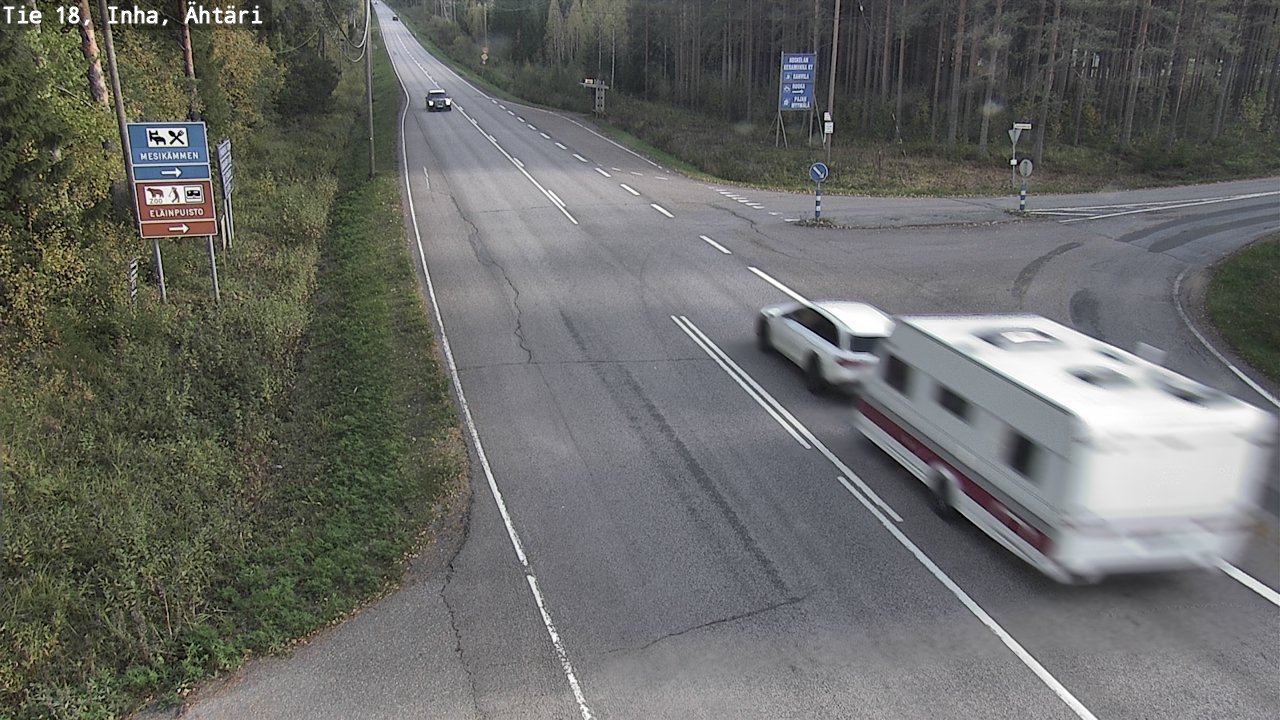 Weather Camera Image Road 18 ÄhtäriInha, Ähtäri, Etelä-Pohjanmaa
