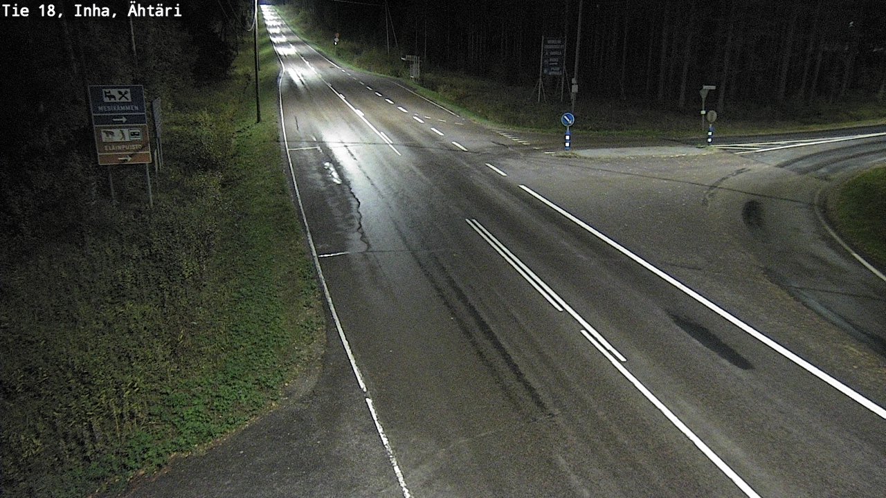 Weather Camera Image Väg 18 Etseri, Inha, Ähtäri, Etelä-Pohjanmaa