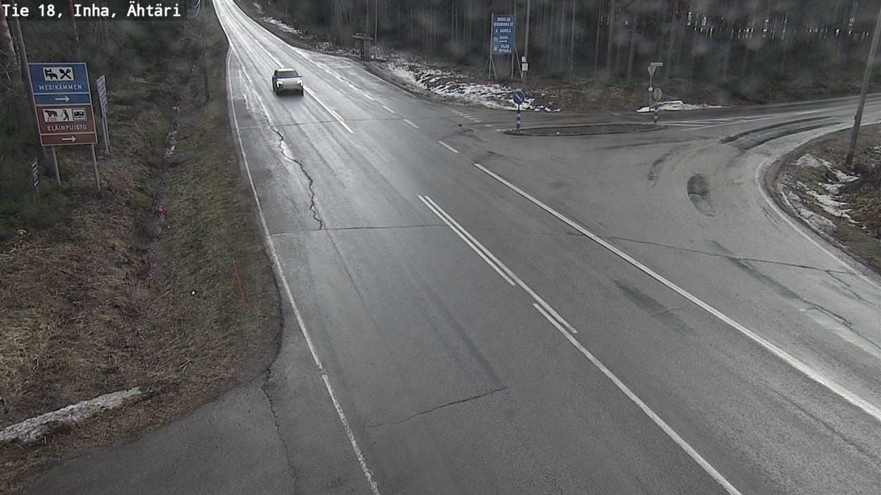Weather Camera Image Road 18 ÄhtäriInha, Ähtäri, Etelä-Pohjanmaa