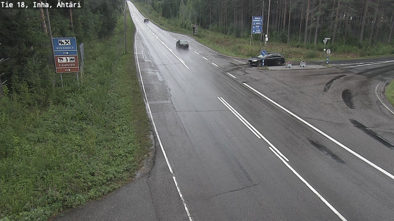 Weather Camera Image Väg 18 Etseri, Inha, Ähtäri, Etelä-Pohjanmaa