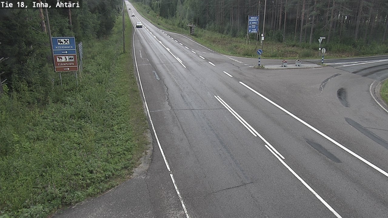 Weather Camera Image Road 18 ÄhtäriInha, Ähtäri, Etelä-Pohjanmaa
