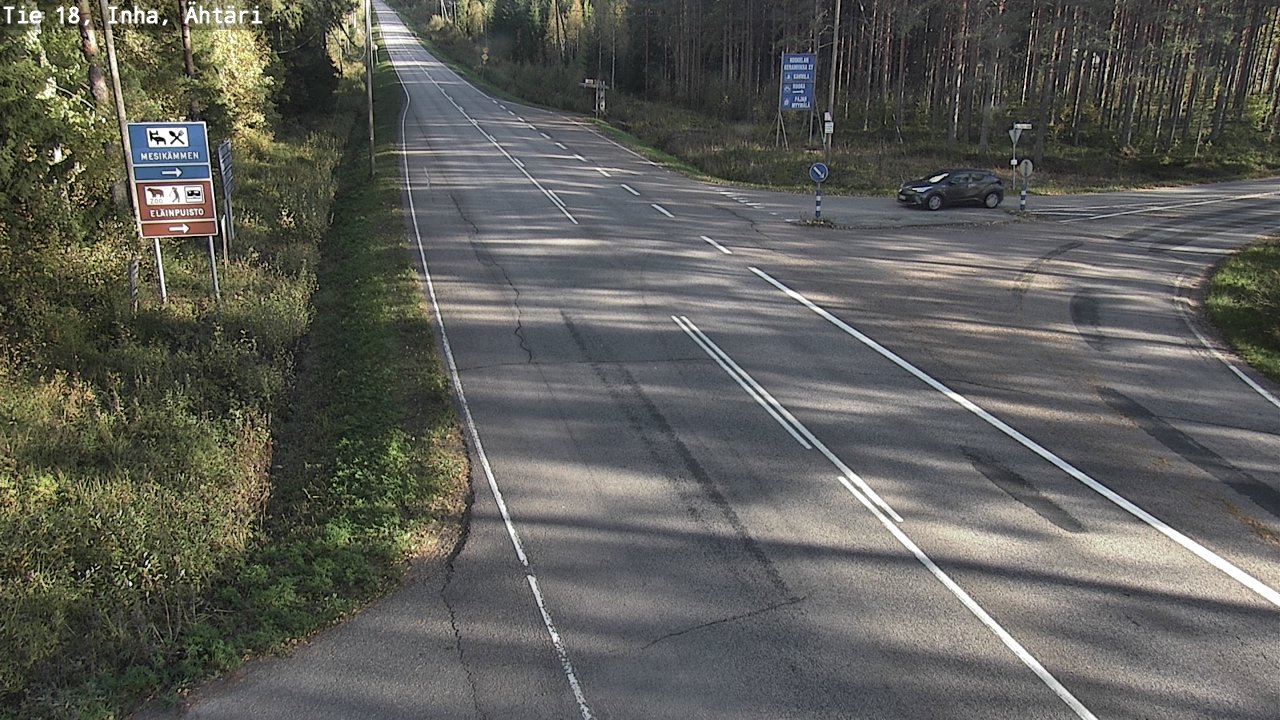 Weather Camera Image Road 18 ÄhtäriInha, Ähtäri, Etelä-Pohjanmaa
