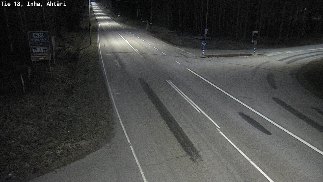 Weather Camera Image Väg 18 Etseri, Inha, Ähtäri, Etelä-Pohjanmaa