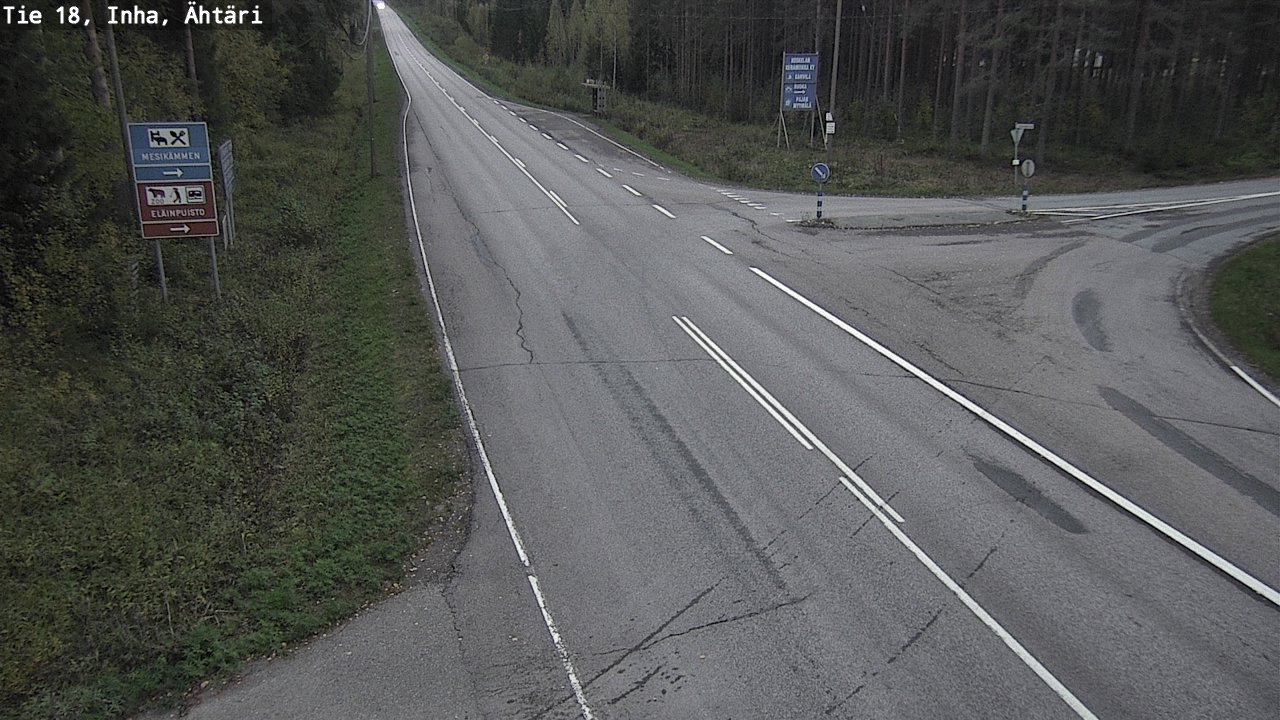 Weather Camera Image Väg 18 Etseri, Inha, Ähtäri, Etelä-Pohjanmaa