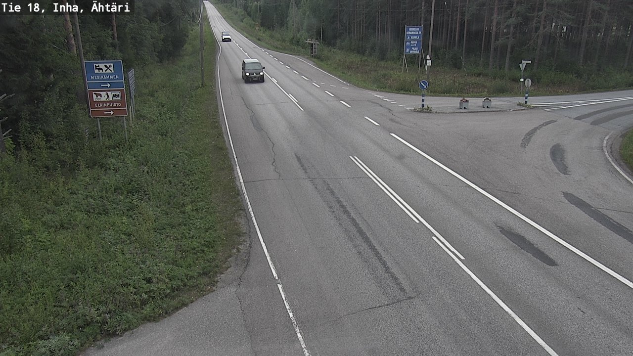 Weather Camera Image Road 18 ÄhtäriInha, Ähtäri, Etelä-Pohjanmaa