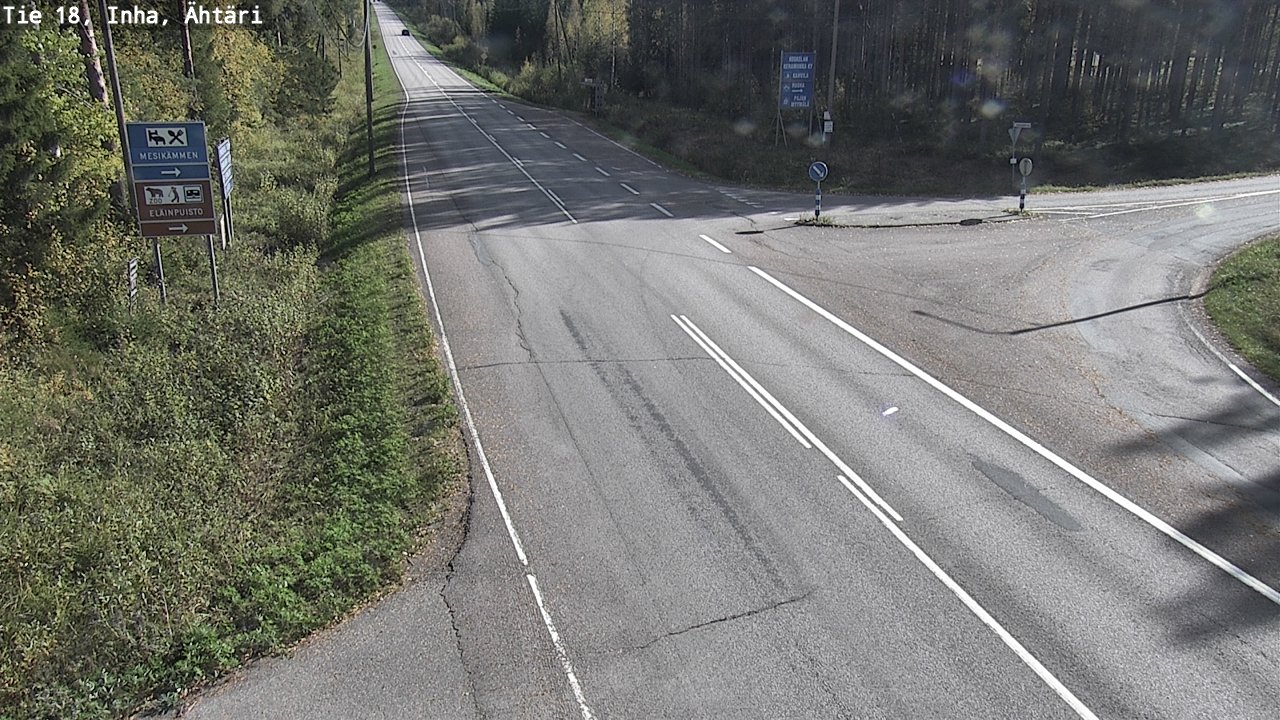 Weather Camera Image Road 18 ÄhtäriInha, Ähtäri, Etelä-Pohjanmaa