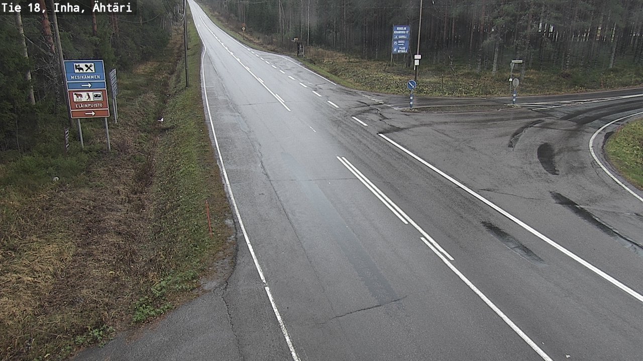 Weather Camera Image Road 18 ÄhtäriInha, Ähtäri, Etelä-Pohjanmaa