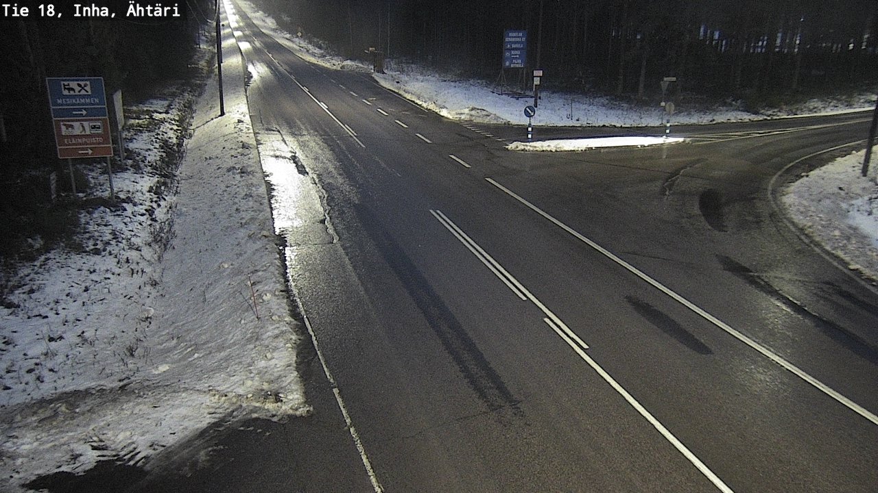 Weather Camera Image Road 18 ÄhtäriInha, Ähtäri, Etelä-Pohjanmaa