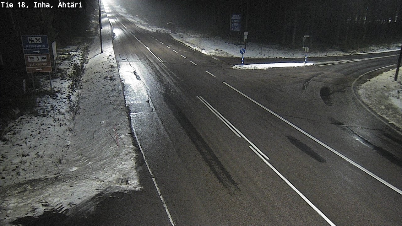 Weather Camera Image Road 18 ÄhtäriInha, Ähtäri, Etelä-Pohjanmaa