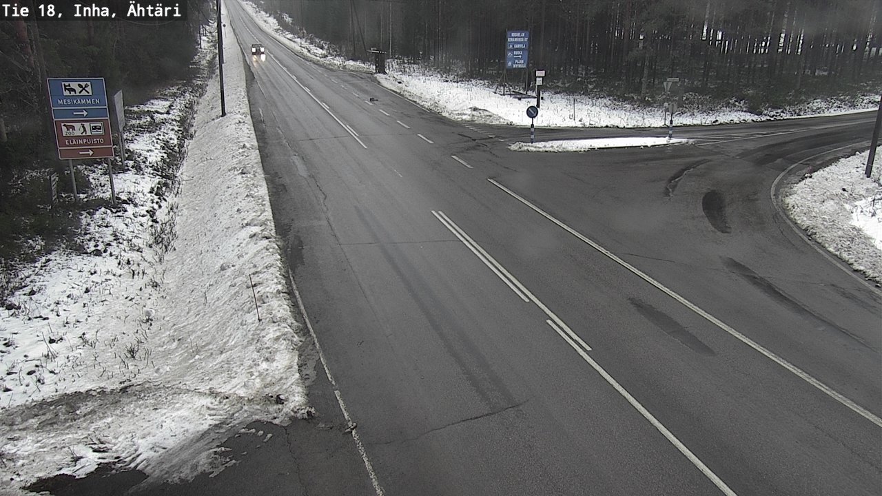 Weather Camera Image Road 18 ÄhtäriInha, Ähtäri, Etelä-Pohjanmaa